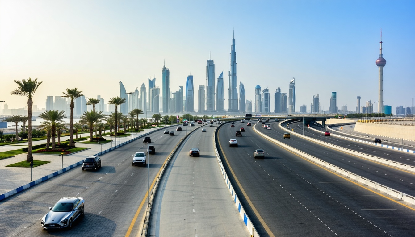 Advanced toll technology for Dubai
